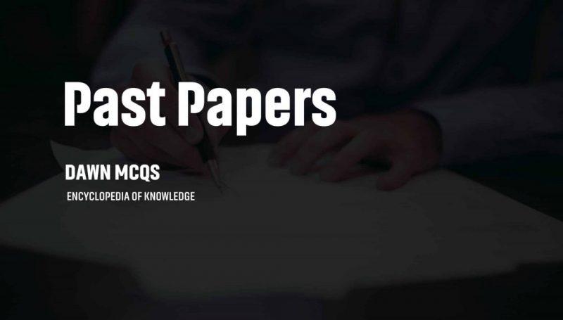 PPSC past papers